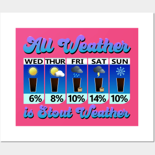 All Weather Is Stout Weather Posters and Art